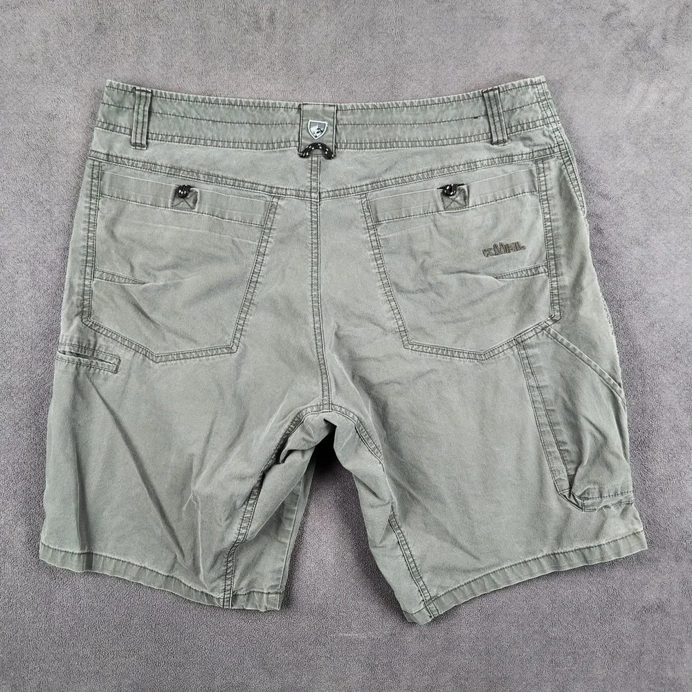 KUHL Ramblr Shorts Mens 36 Gray Cargo Utility Hiking Stretch Outdoor 5125 - Picture 2 of 13